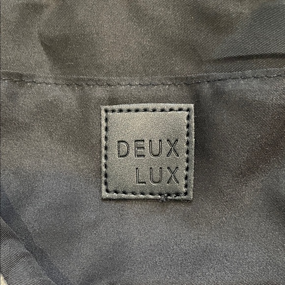 Deux Lux Black Fabric Purse Backpack - Picture 2 of 7